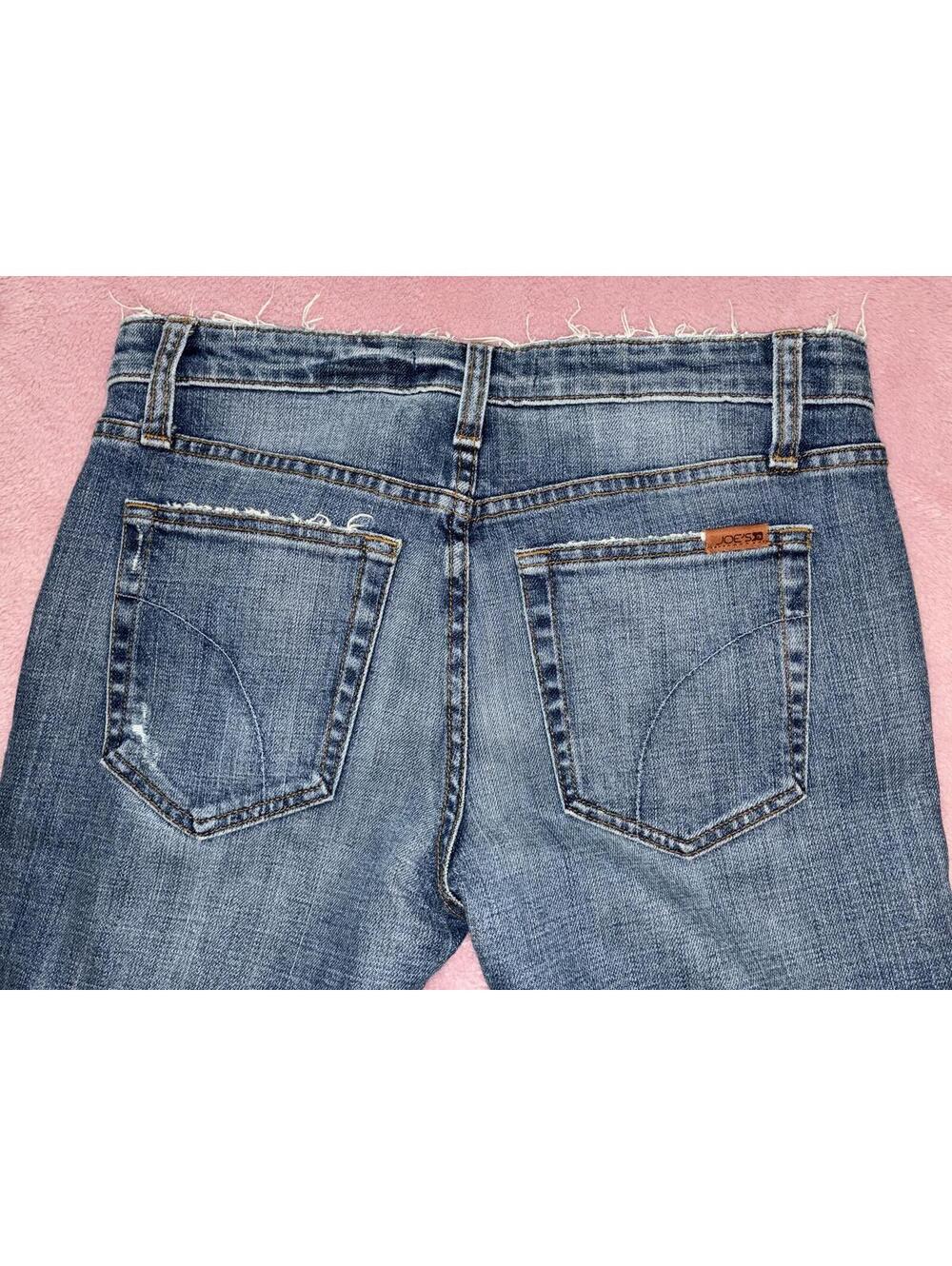 Joe's Jeans Women's Distressed Slim Boyfriend Jeans - Blue Wash Size 26 - Picture 6 of 6
